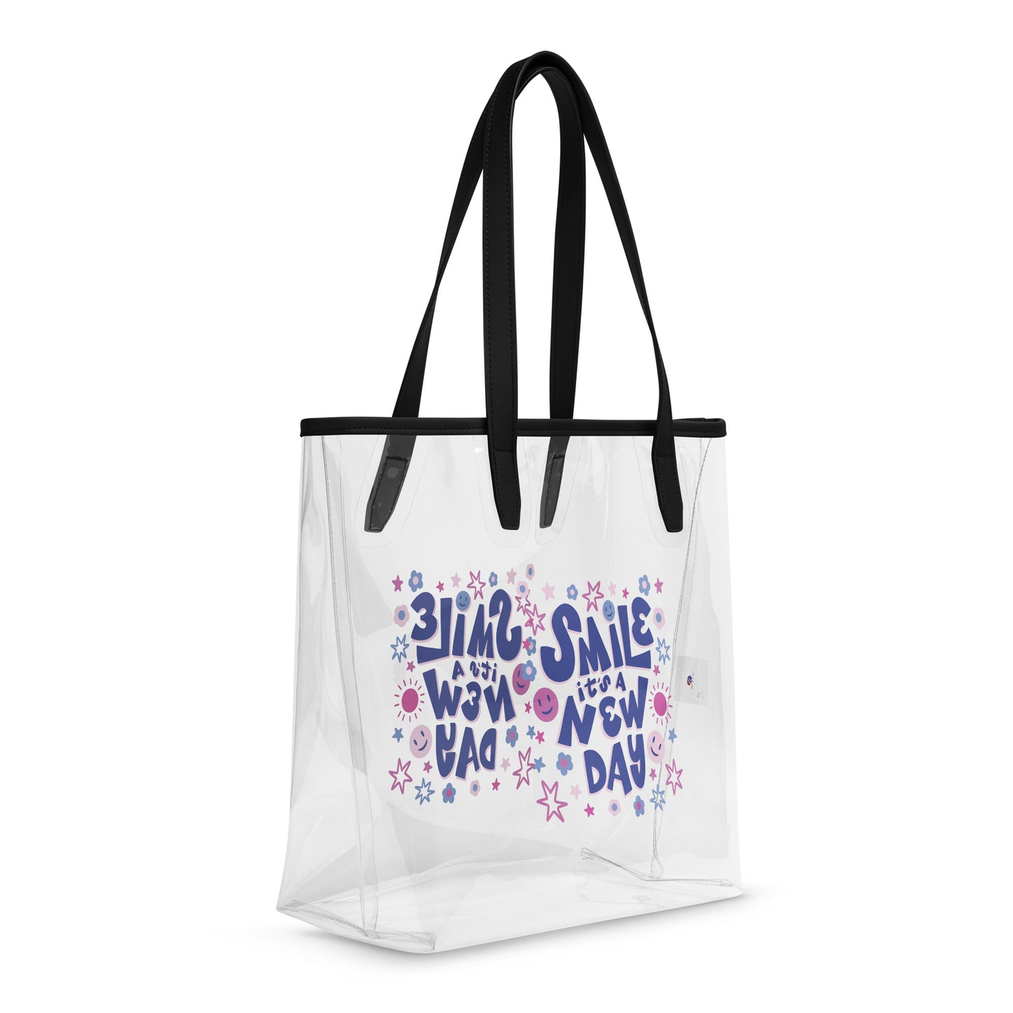 Clear tote bag