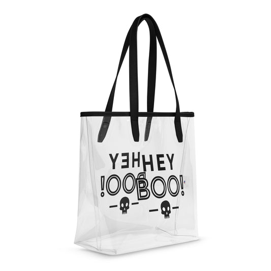 Clear tote bag