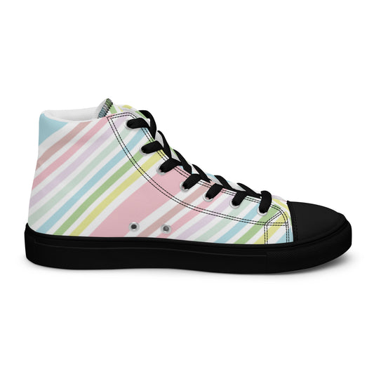 Chaussures montantes en toile pour hommes