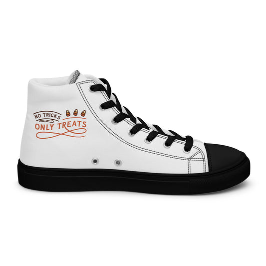 Chaussures montantes en toile pour hommes