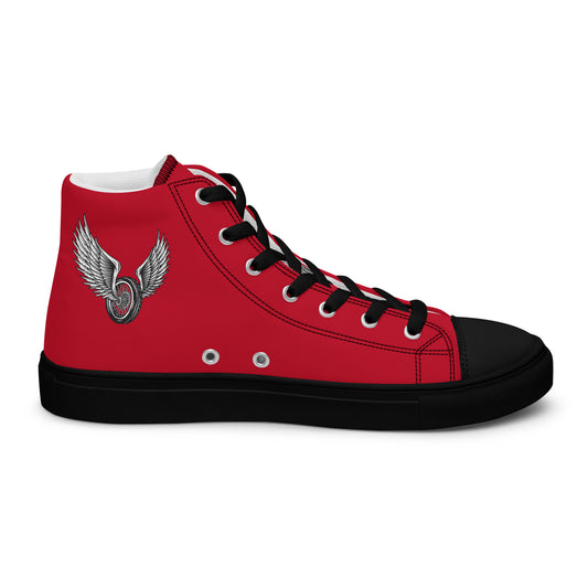 Chaussures montantes en toile pour hommes