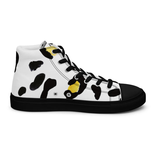 Chaussures montantes en toile pour hommes