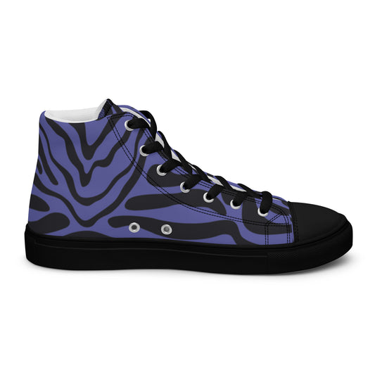Chaussures montantes en toile pour hommes