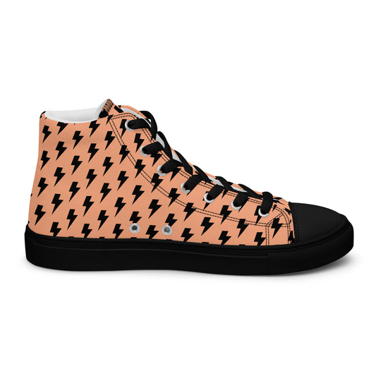 Chaussures montantes en toile pour hommes