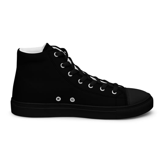 Chaussures montantes en toile pour hommes