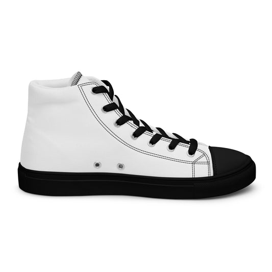 Chaussures montantes en toile pour hommes