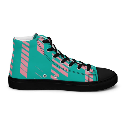 Chaussures montantes en toile pour hommes