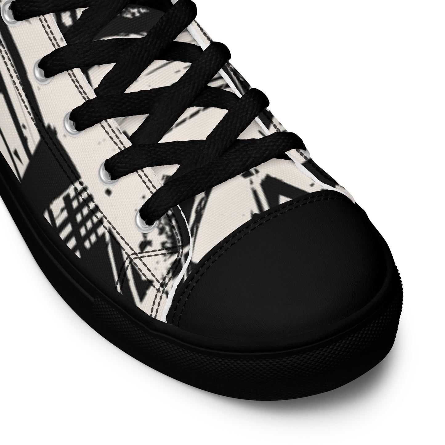 Men’s high top canvas shoes