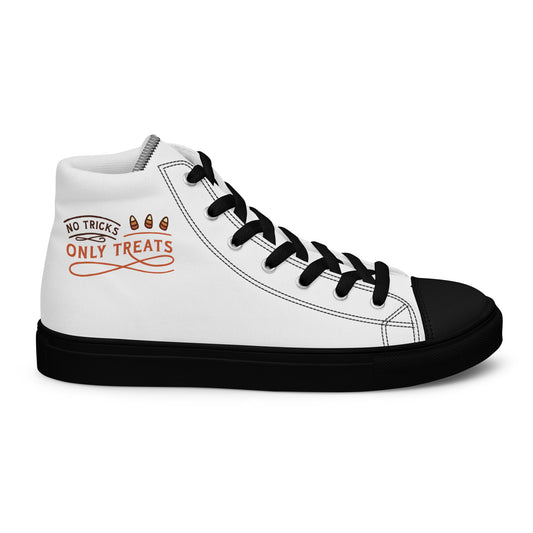Chaussures montantes en toile pour hommes