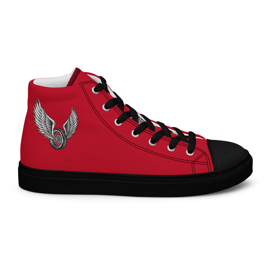 Chaussures montantes en toile pour hommes
