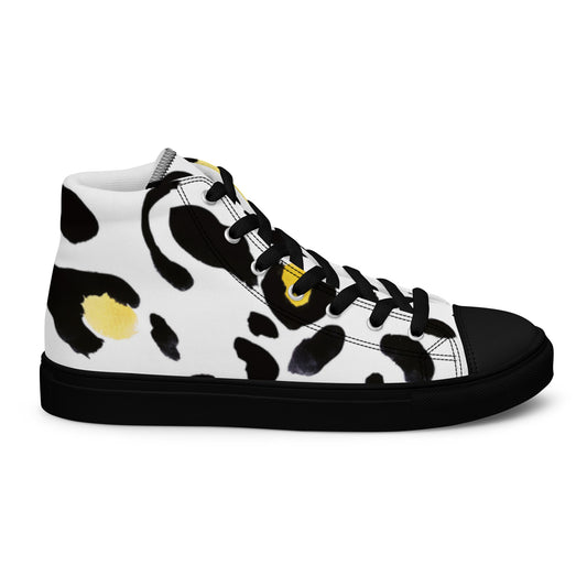 Chaussures montantes en toile pour hommes