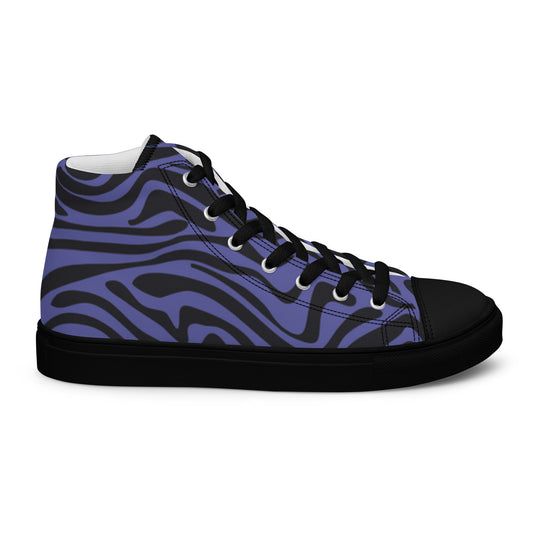 Chaussures montantes en toile pour hommes