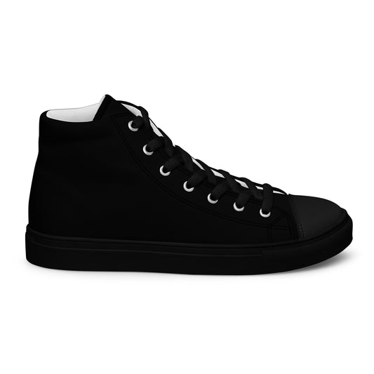 Chaussures montantes en toile pour hommes