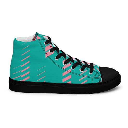 Chaussures montantes en toile pour hommes