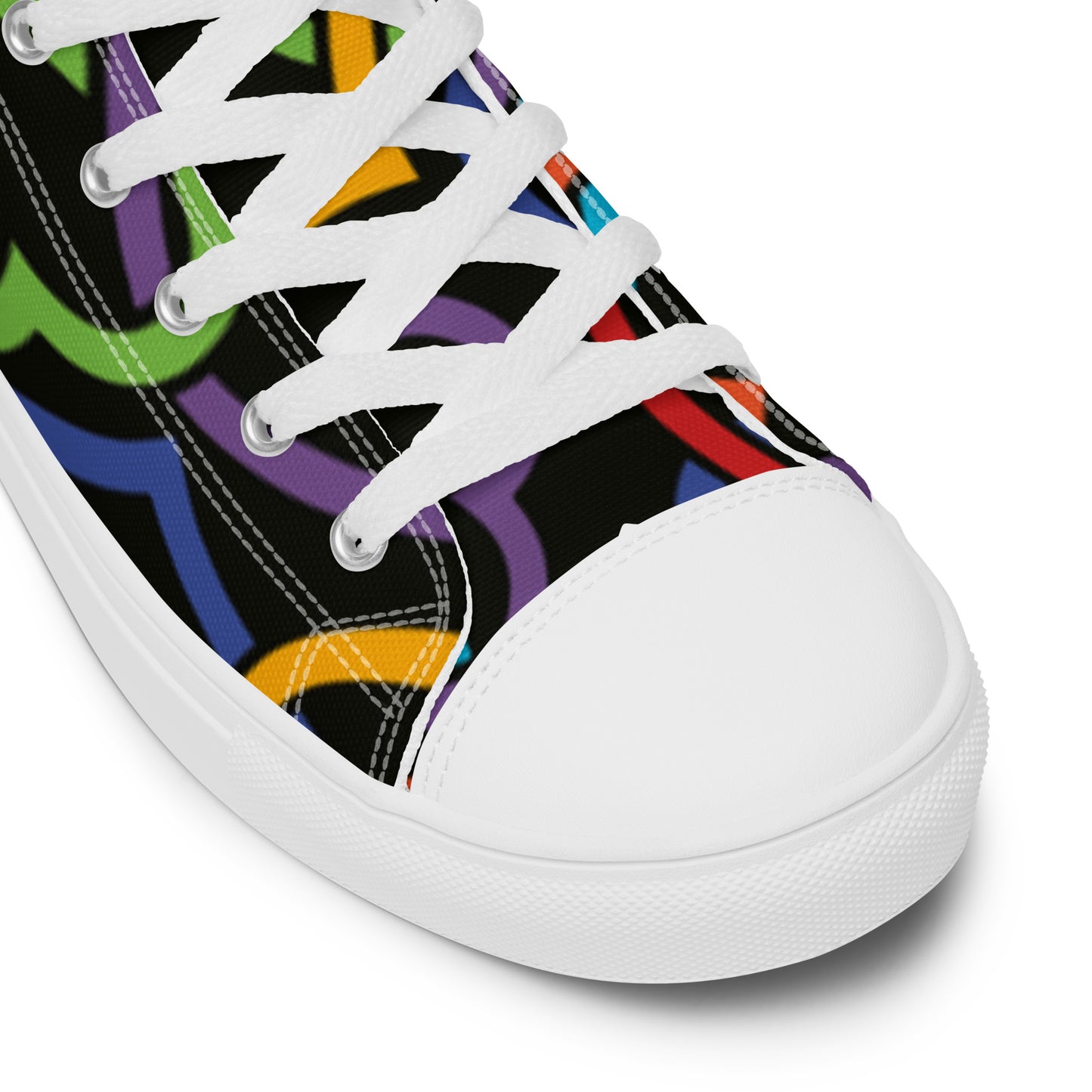 Men’s high top canvas shoes