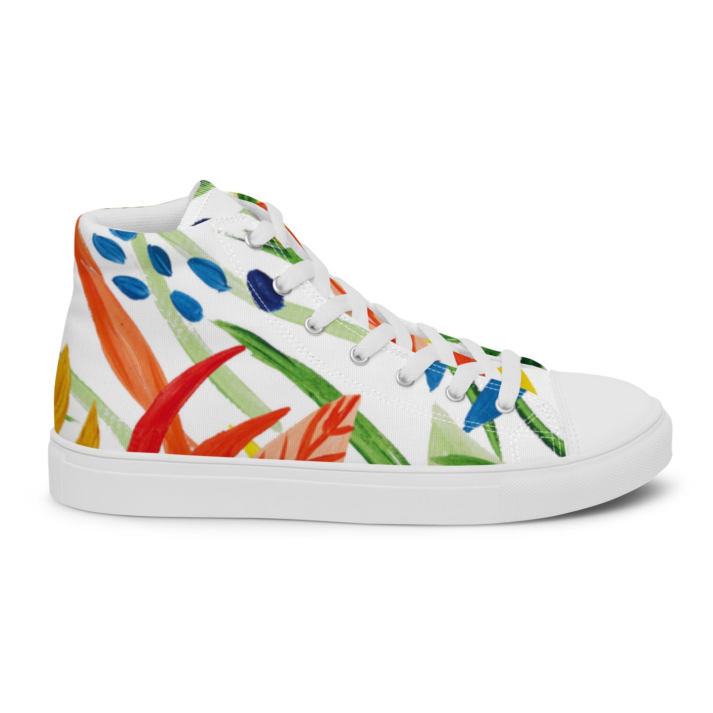 Chaussures montantes en toile pour hommes