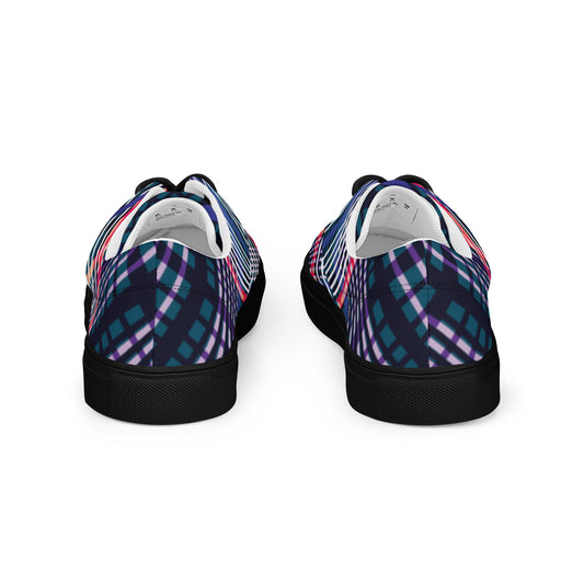 Men’s lace-up canvas shoes