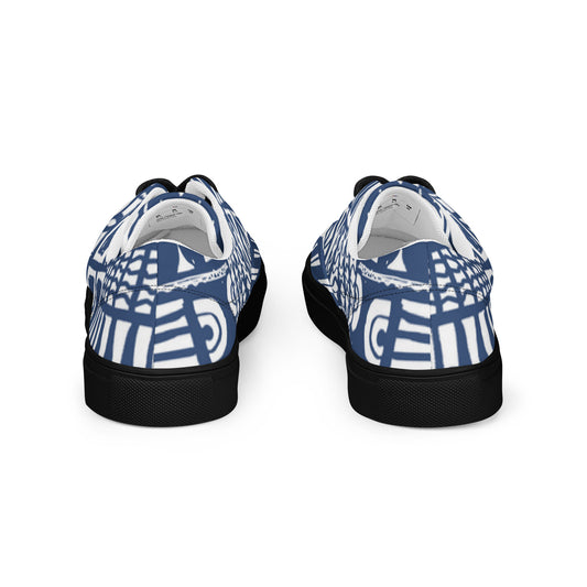 Men’s lace-up canvas shoes