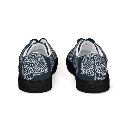 Men’s lace-up canvas shoes