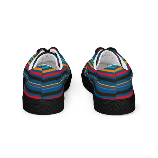 Men’s lace-up canvas shoes