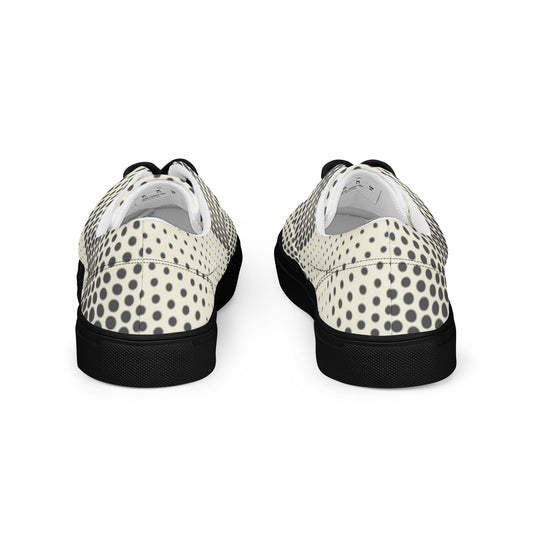 Men’s lace-up canvas shoes
