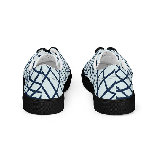 Chaussures à lacets en toile pour hommes