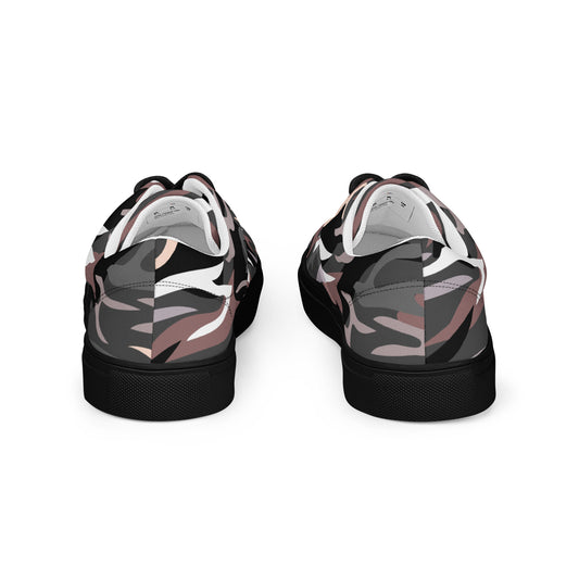 Chaussures à lacets en toile pour hommes
