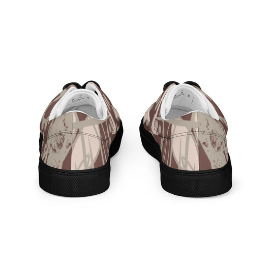 Chaussures à lacets en toile pour hommes