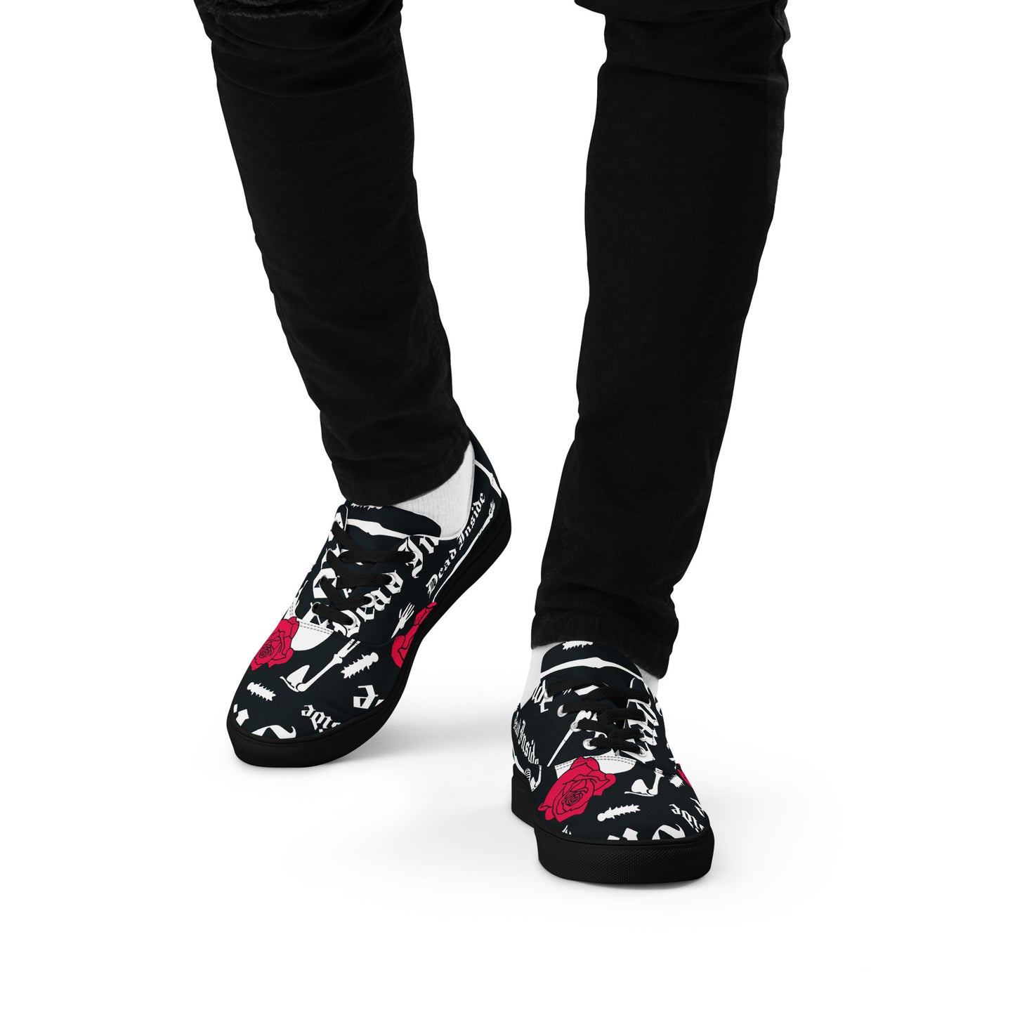 Men’s lace-up canvas shoes