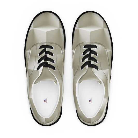 Men’s lace-up canvas shoes