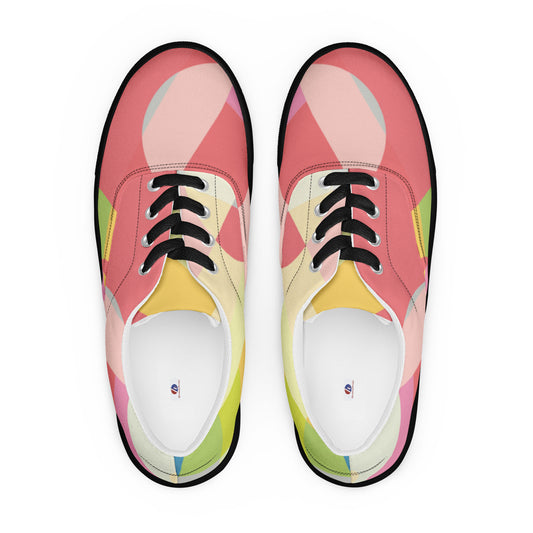 Men’s lace-up canvas shoes