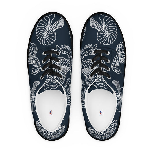 Men’s lace-up canvas shoes