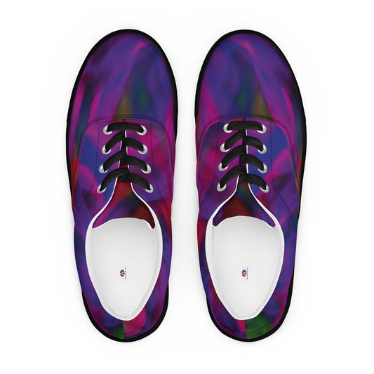 Men’s lace-up canvas shoes