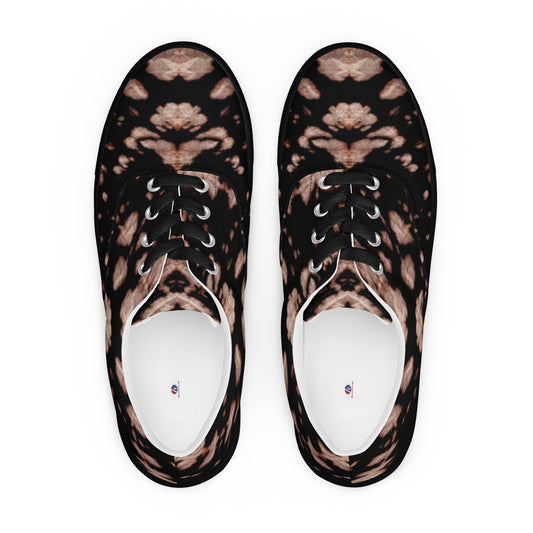 Men’s lace-up canvas shoes