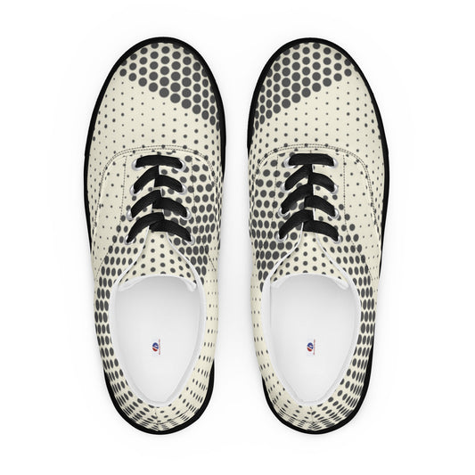 Men’s lace-up canvas shoes