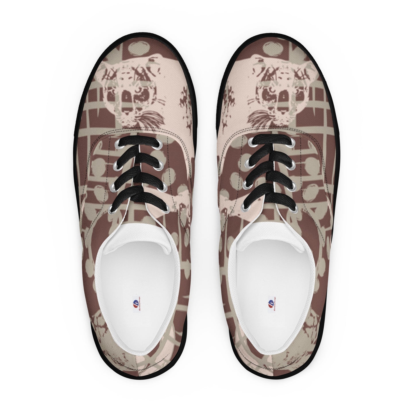 Men’s lace-up canvas shoes