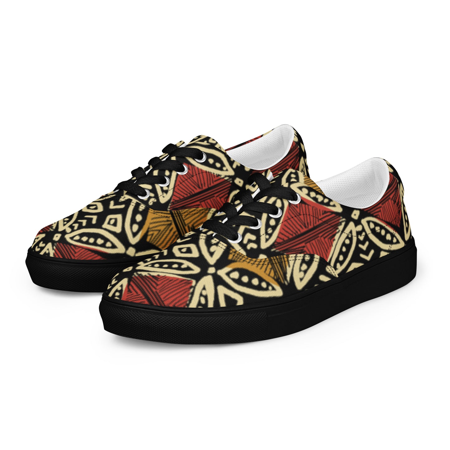 Men’s lace-up canvas shoes