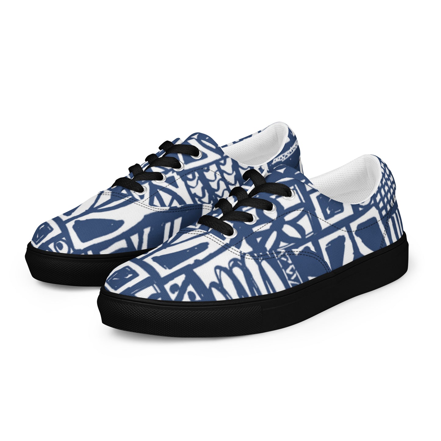 Men’s lace-up canvas shoes