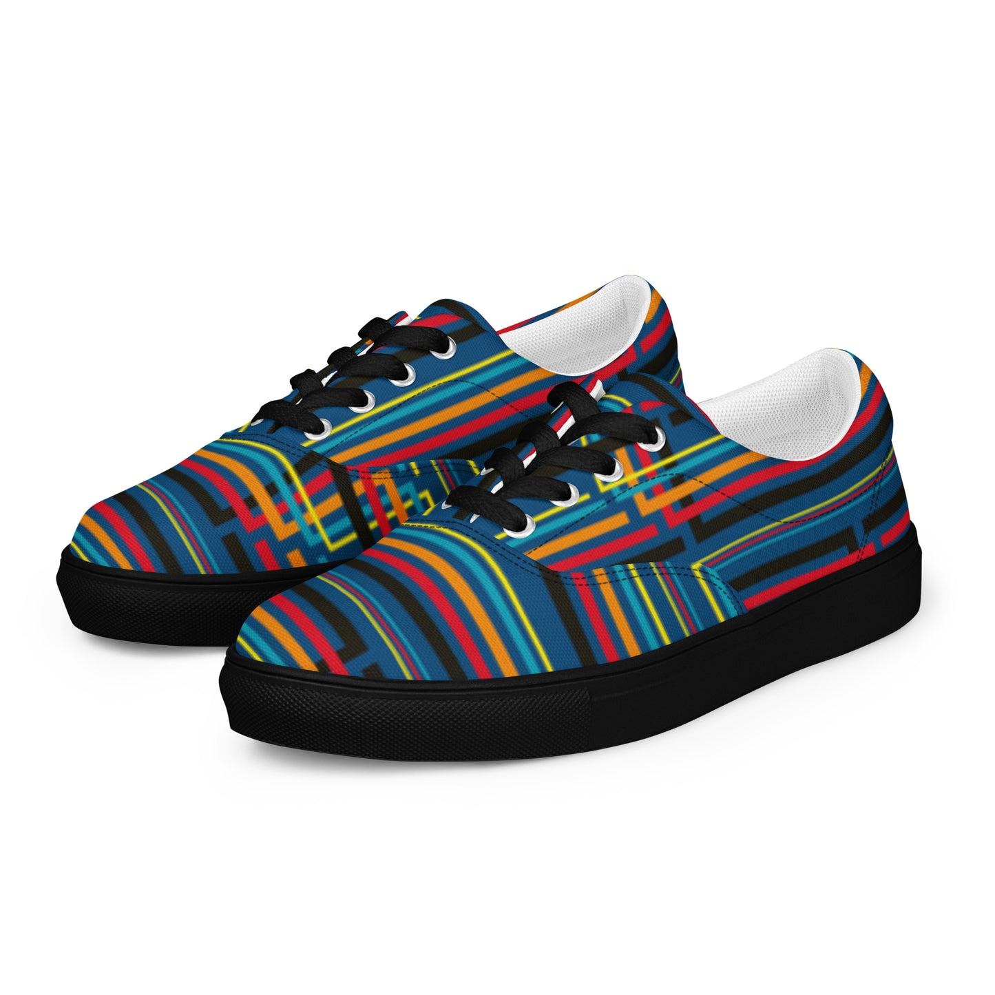 Men’s lace-up canvas shoes