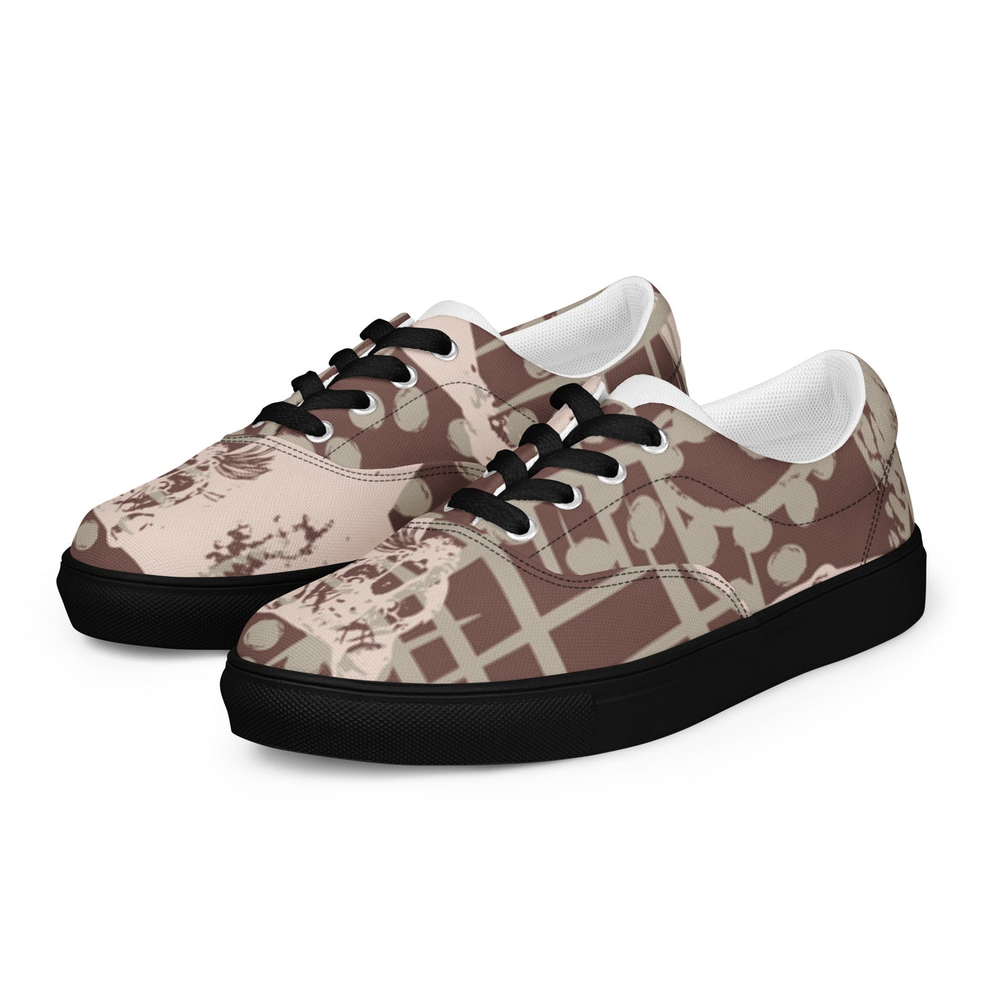 Men’s lace-up canvas shoes