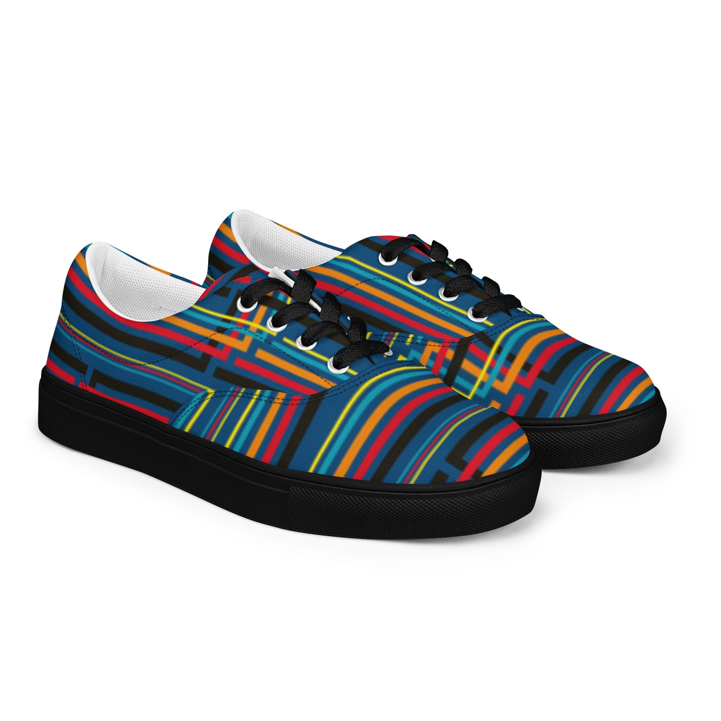 Men’s lace-up canvas shoes