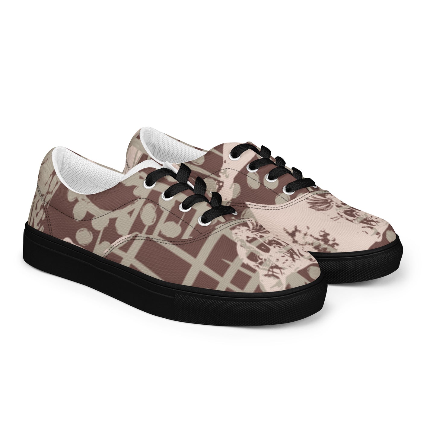 Men’s lace-up canvas shoes