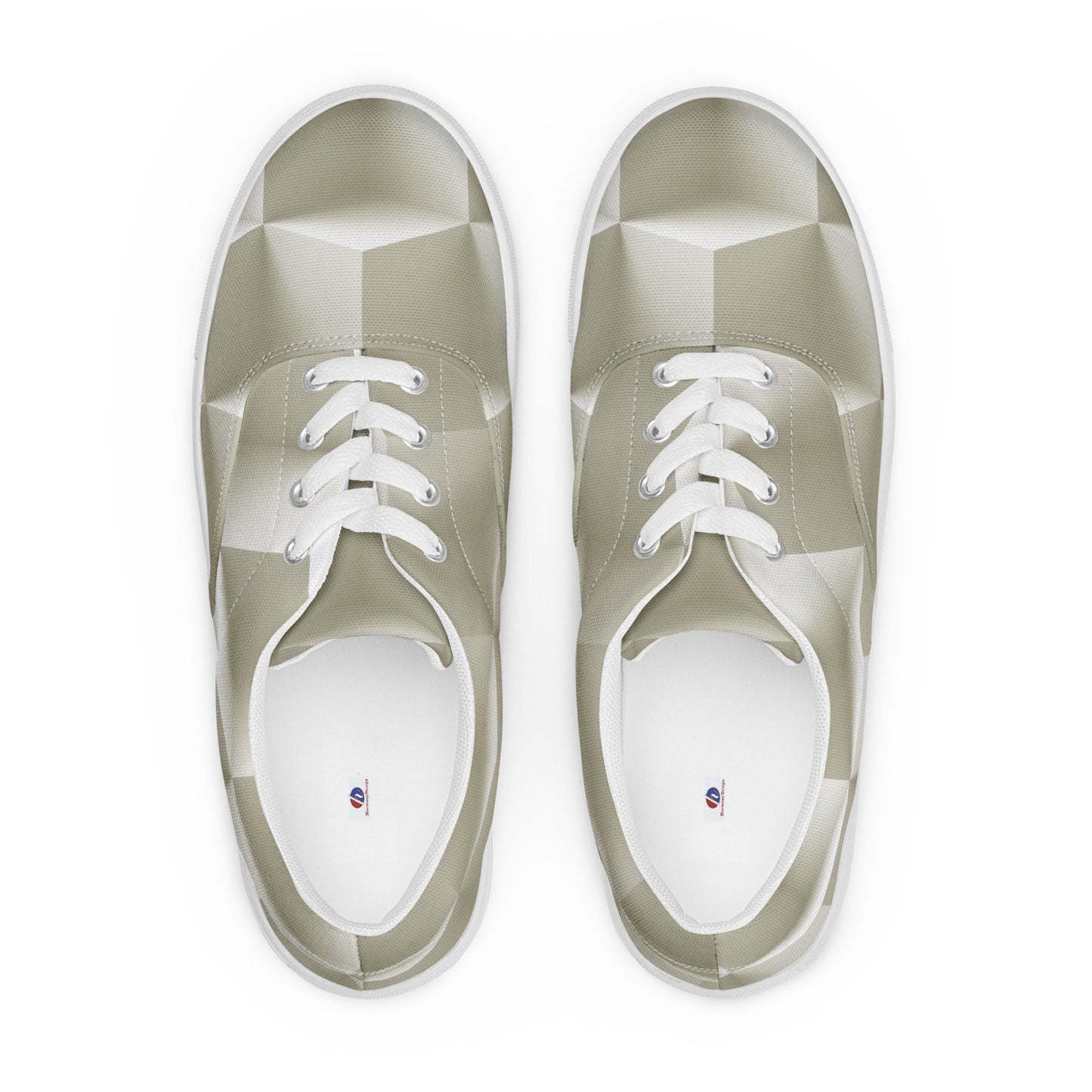 Men’s lace-up canvas shoes