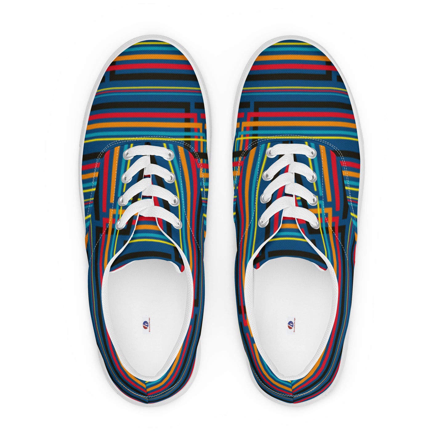 Men’s lace-up canvas shoes