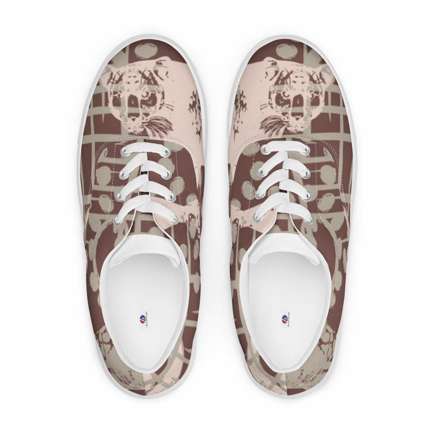 Men’s lace-up canvas shoes