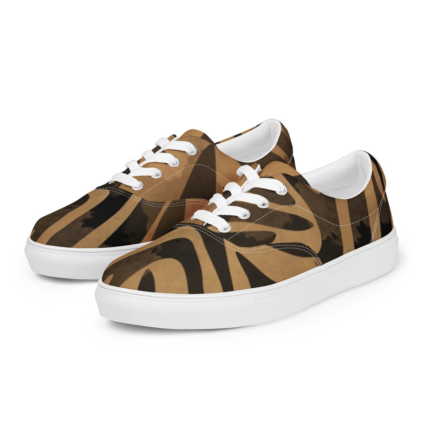 Men’s lace-up canvas shoes