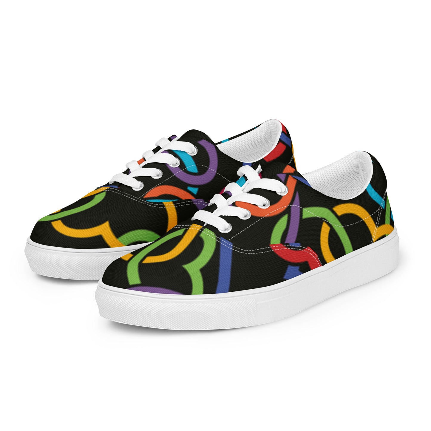 Men’s lace-up canvas shoes