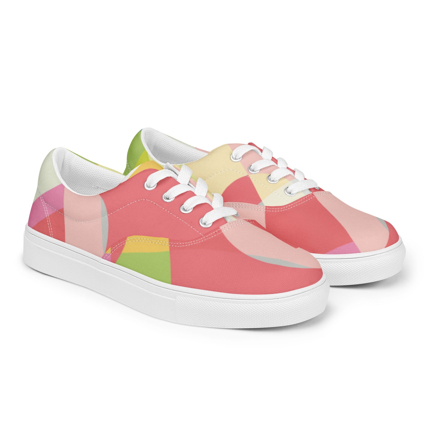 Chaussures à lacets en toile pour hommes