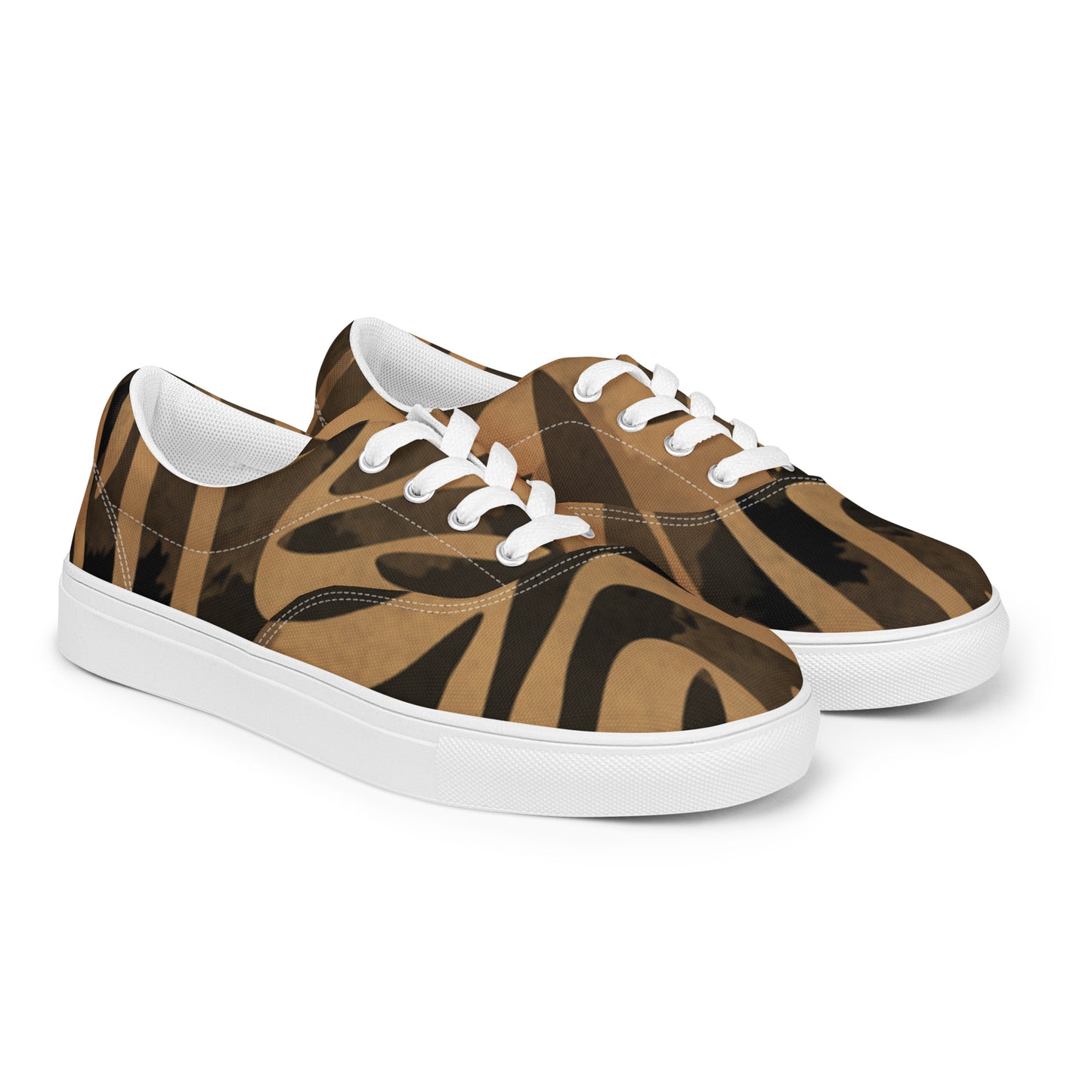 Men’s lace-up canvas shoes