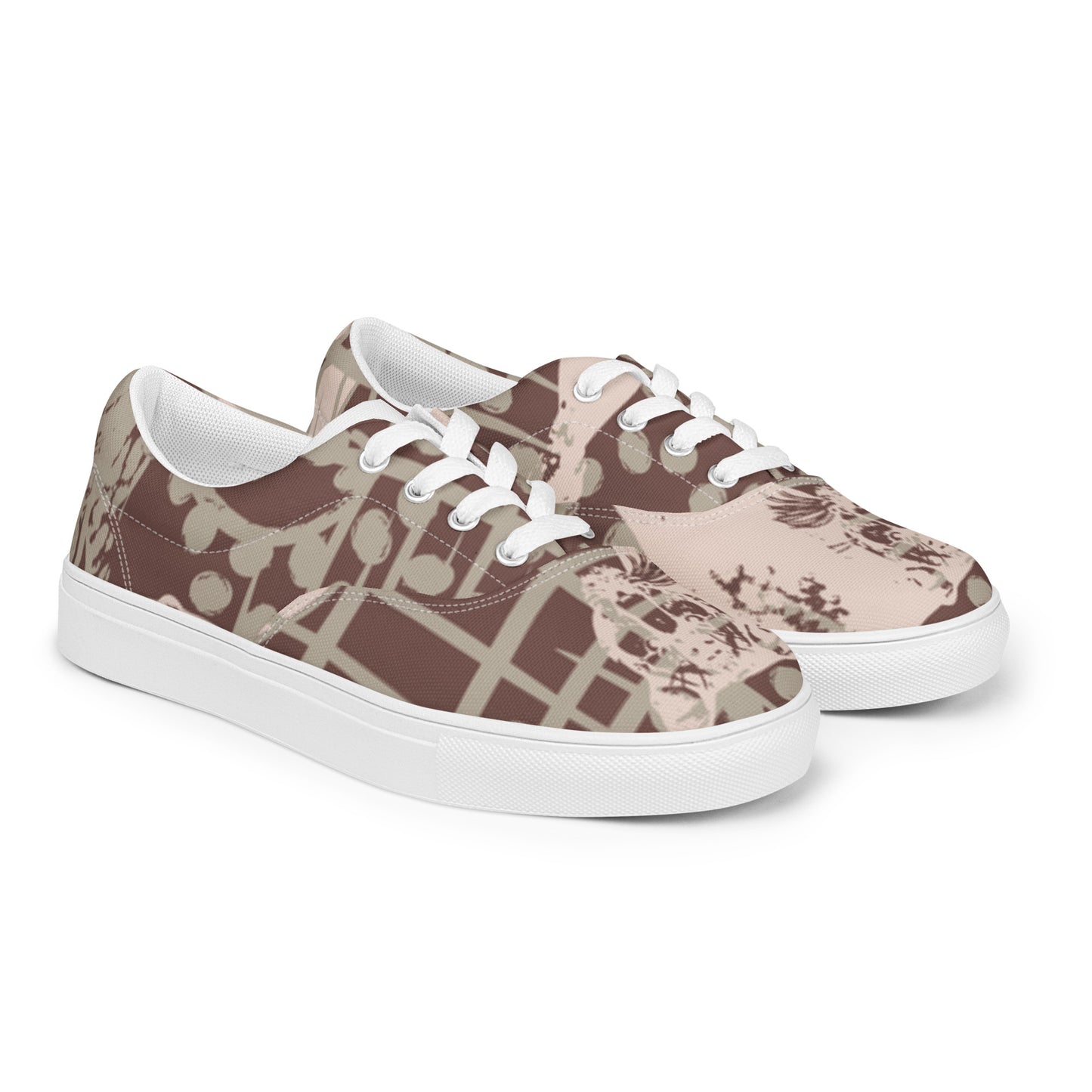 Men’s lace-up canvas shoes
